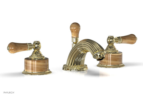 Phylrich VERSAILLES Widespread Faucet - Montaione Brown Onyx K241