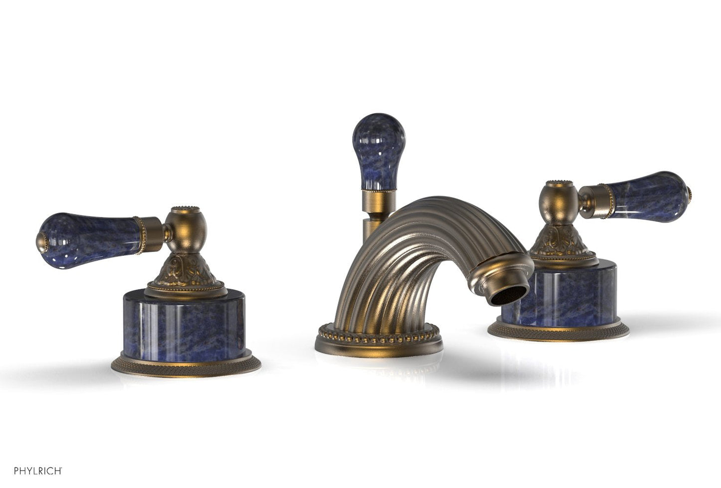Phylrich VERSAILLES Widespread Faucet - Bleu Sodalite K242