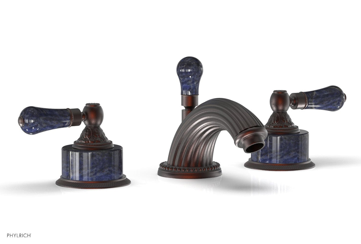Phylrich VERSAILLES Widespread Faucet - Bleu Sodalite K242