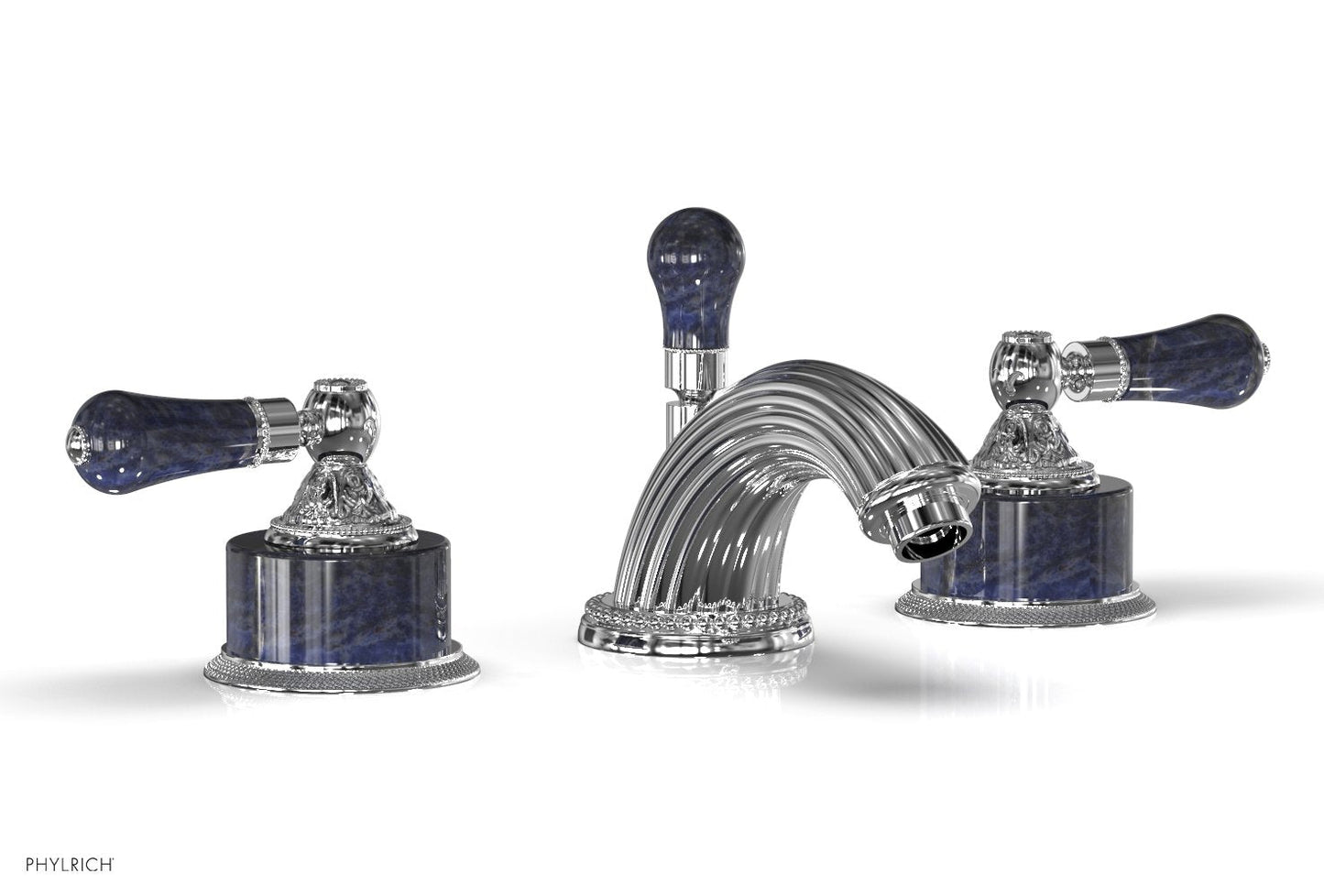 Phylrich VERSAILLES Widespread Faucet - Bleu Sodalite K242