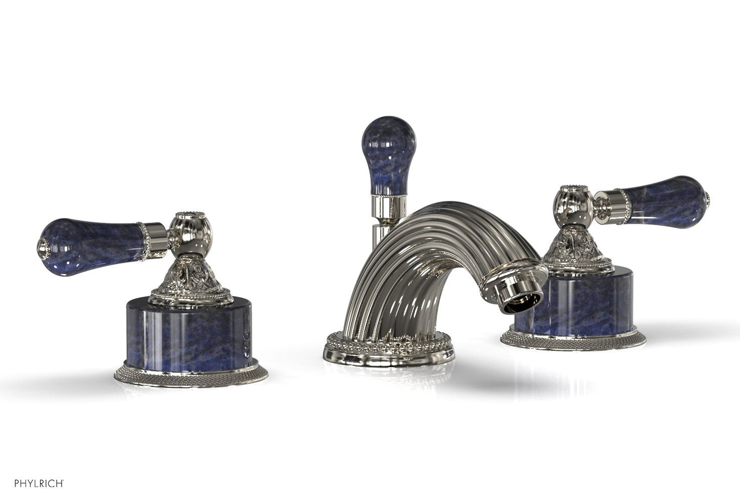 Phylrich VERSAILLES Widespread Faucet - Bleu Sodalite K242