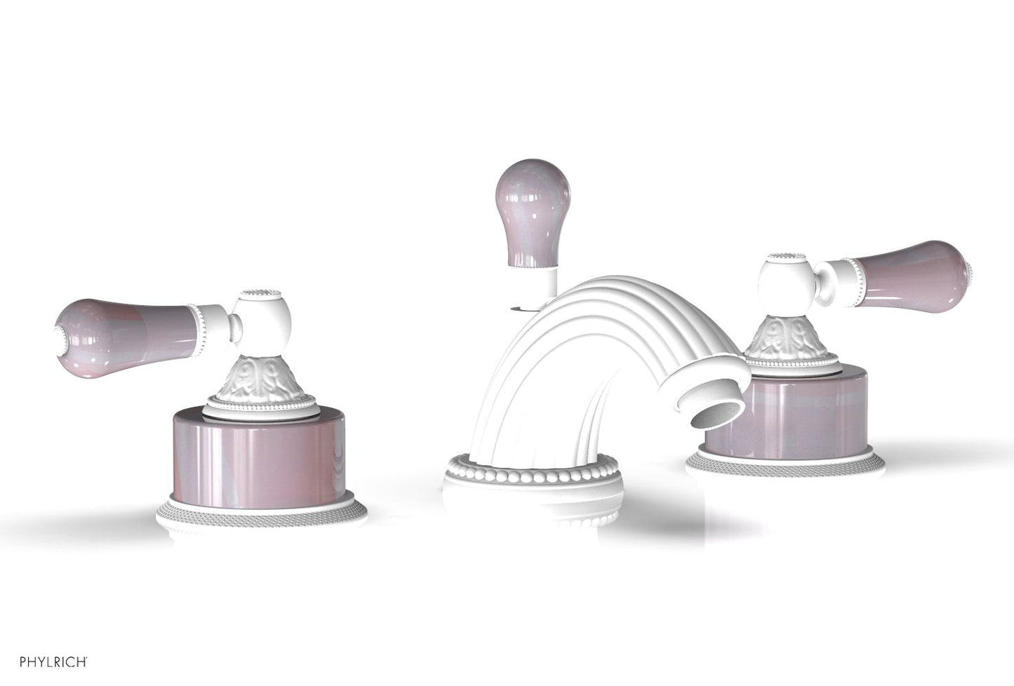 Phylrich VERSAILLES Widespread Faucet - Pink Onyx K243
