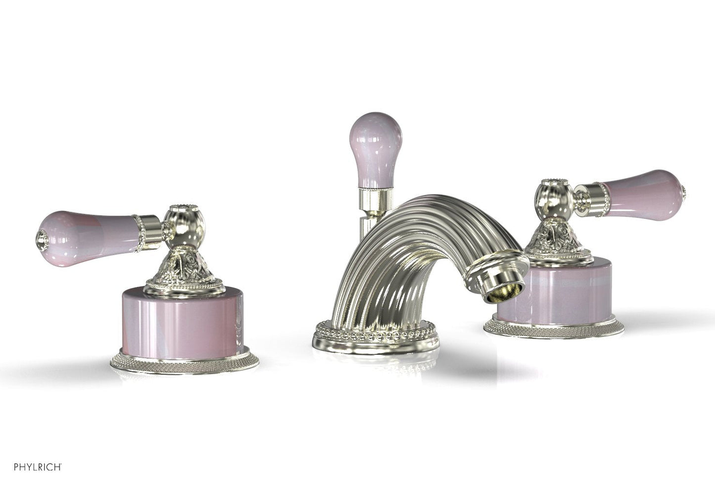 Phylrich VERSAILLES Widespread Faucet - Pink Onyx K243