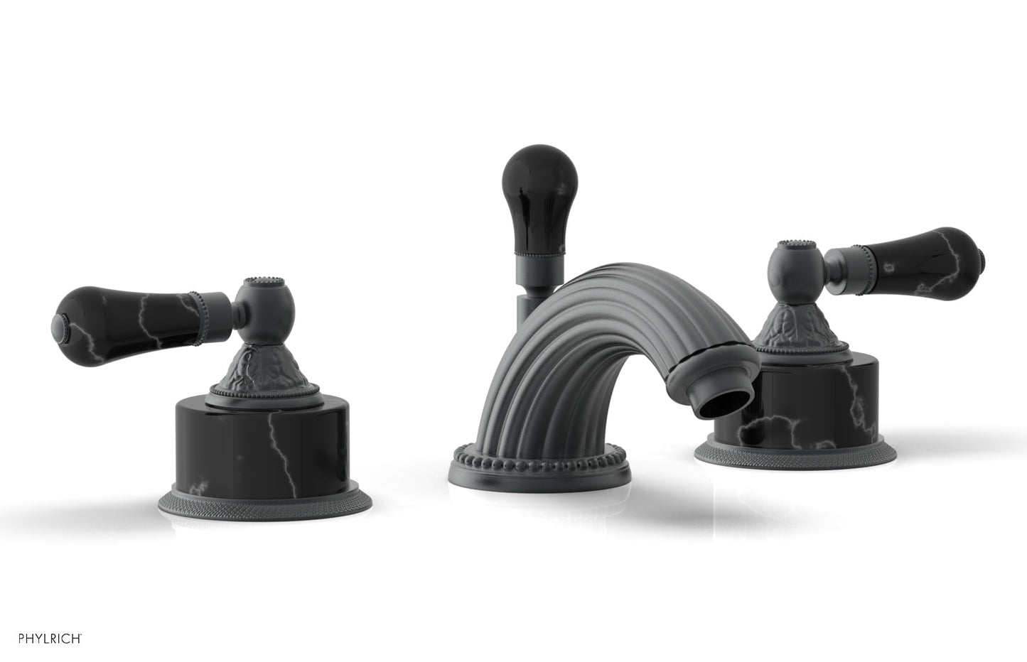 Phylrich VERSAILLES Widespread Faucet - Frienze Black Onyx K244