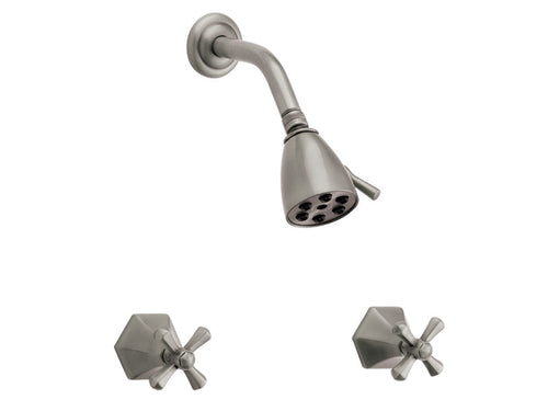 Phylrich LA VERRE & LA CROSSE Two Handle Shower Set K3171