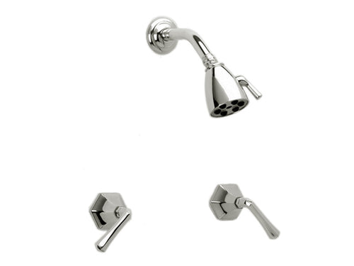 Phylrich LA VERRE & LA CROSSE Two Handle Shower Set K3170