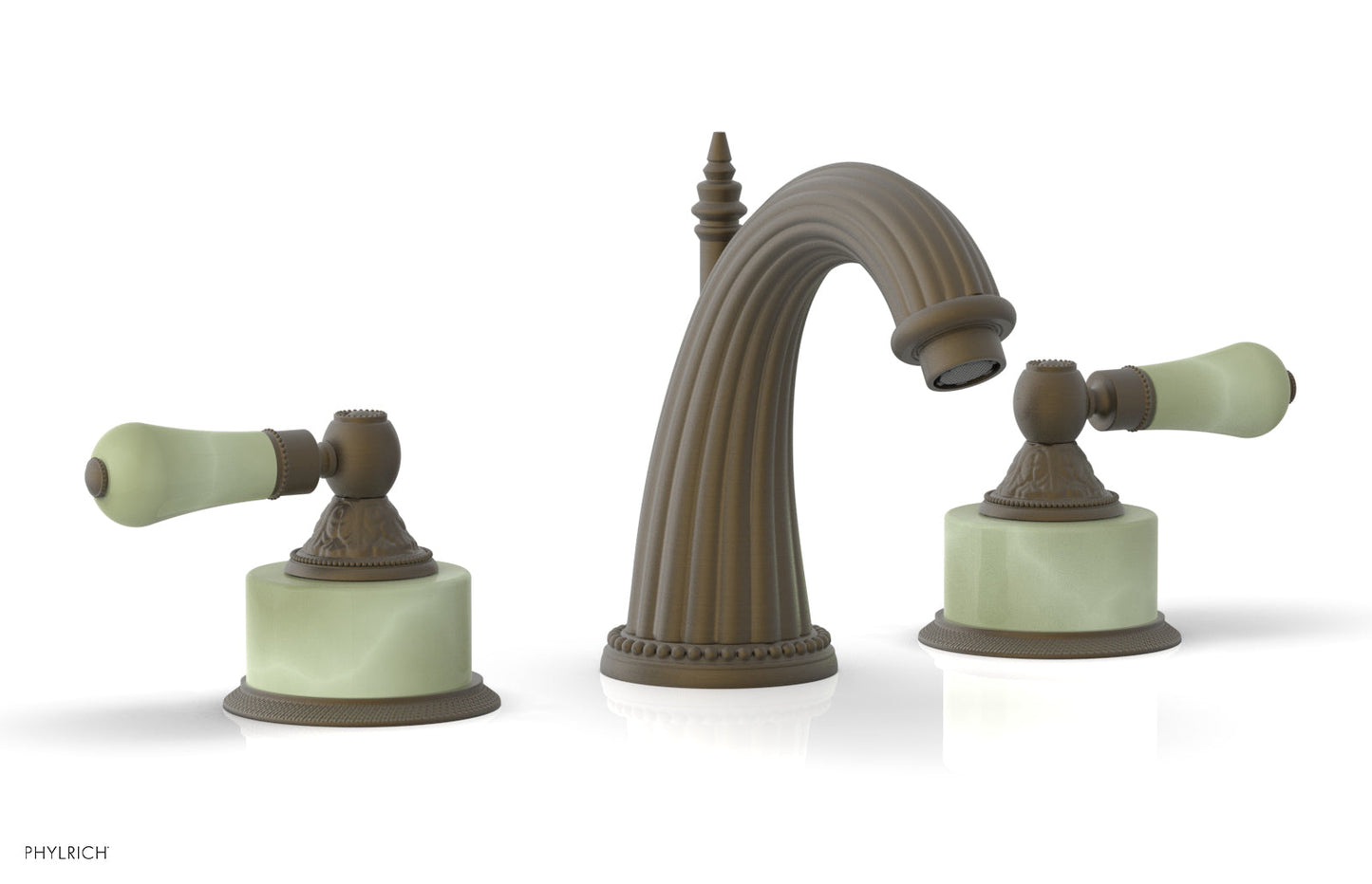 Phylrich VERSAILLES Widespread Faucet - Green Onyx K330