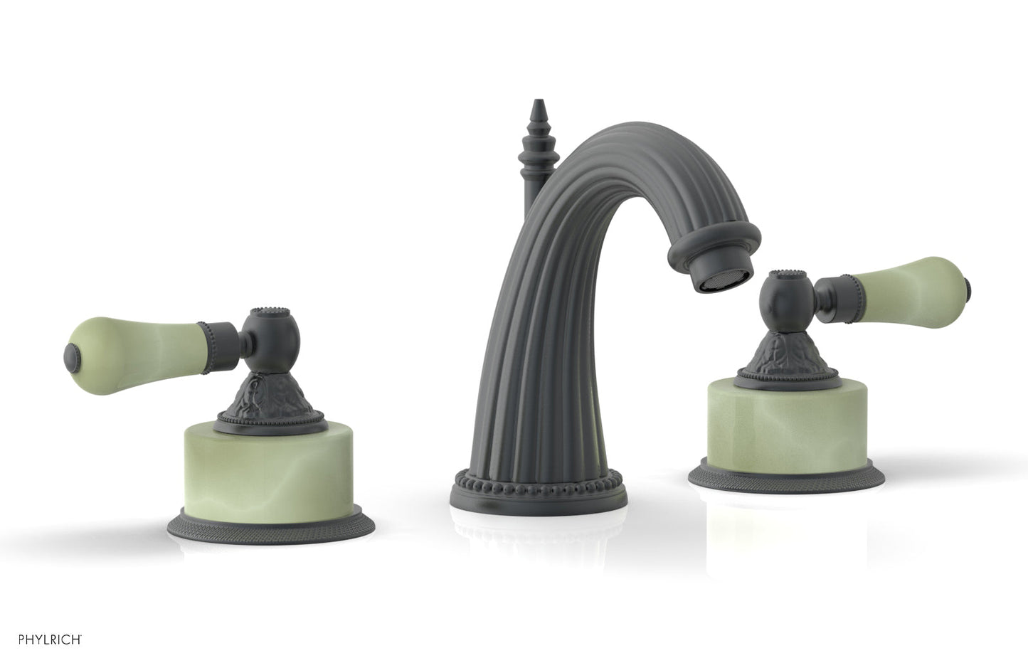 Phylrich VERSAILLES Widespread Faucet - Green Onyx K330