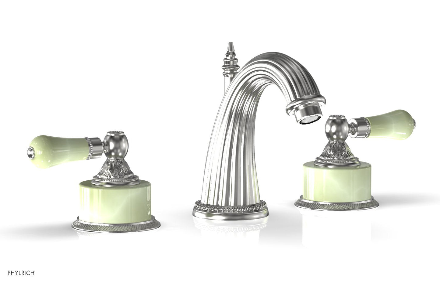 Phylrich VERSAILLES Widespread Faucet - Green Onyx K330