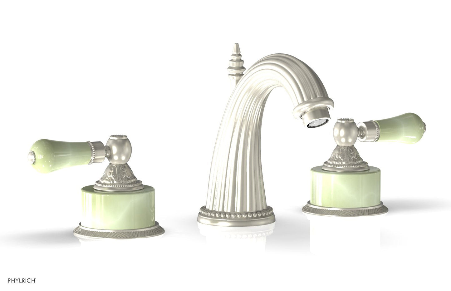 Phylrich VERSAILLES Widespread Faucet - Green Onyx K330