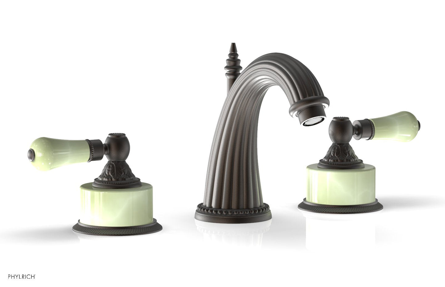Phylrich VERSAILLES Widespread Faucet - Green Onyx K330