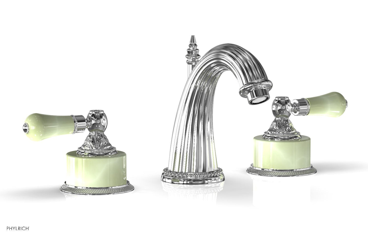 Phylrich VERSAILLES Widespread Faucet - Green Onyx K330