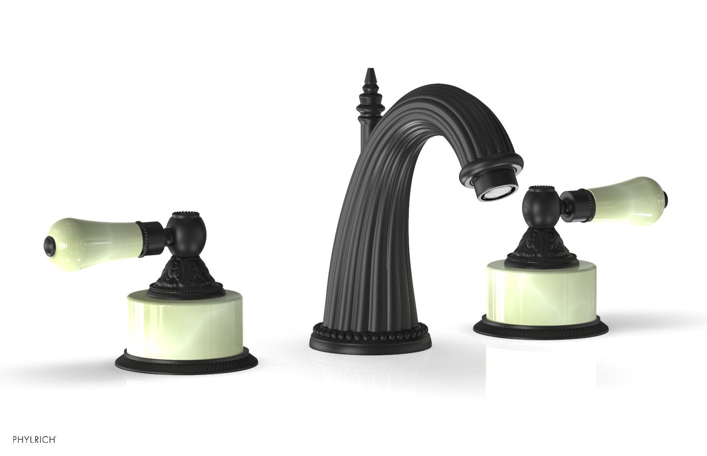 Phylrich VERSAILLES Widespread Faucet - Green Onyx K330
