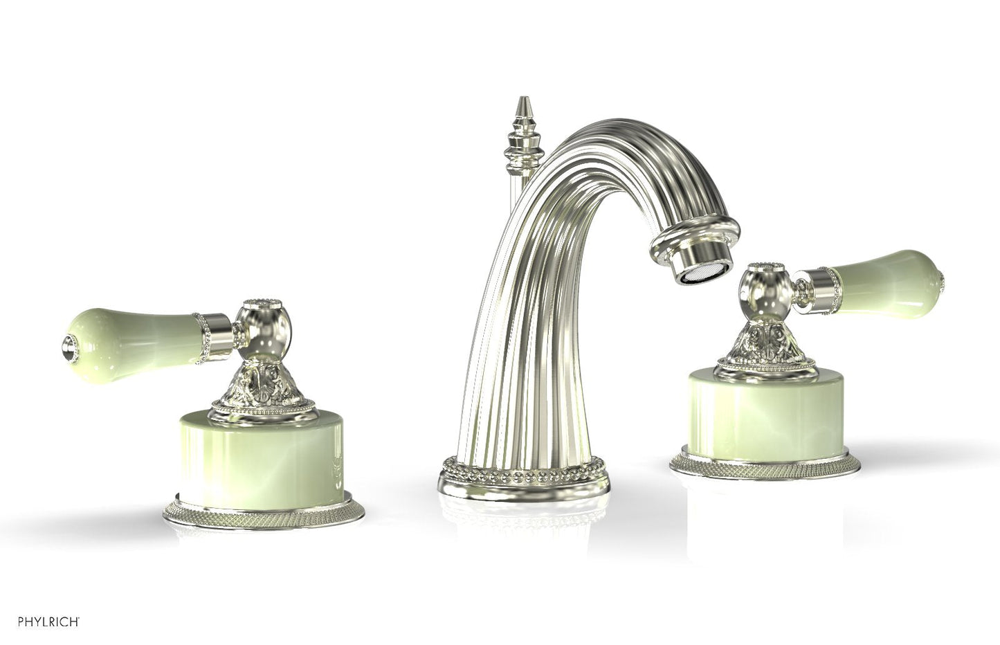 Phylrich VERSAILLES Widespread Faucet - Green Onyx K330