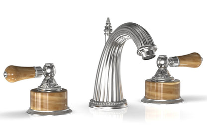 Phylrich VERSAILLES Widespread Faucet - Montaione Brown Onyx K331
