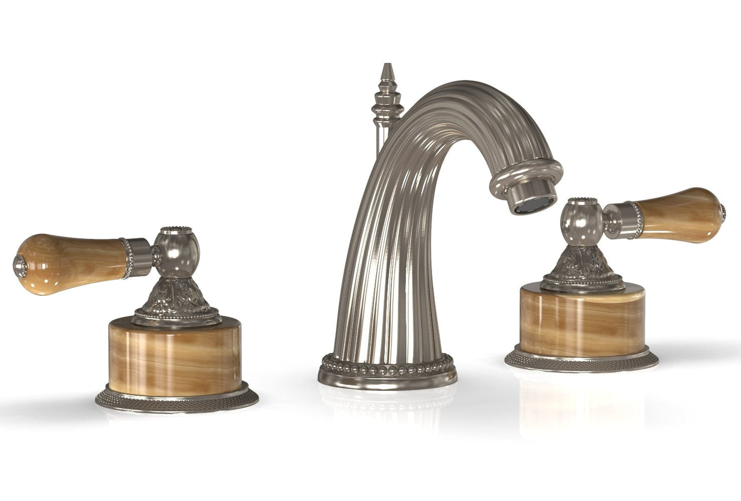 Phylrich VERSAILLES Widespread Faucet - Montaione Brown Onyx K331