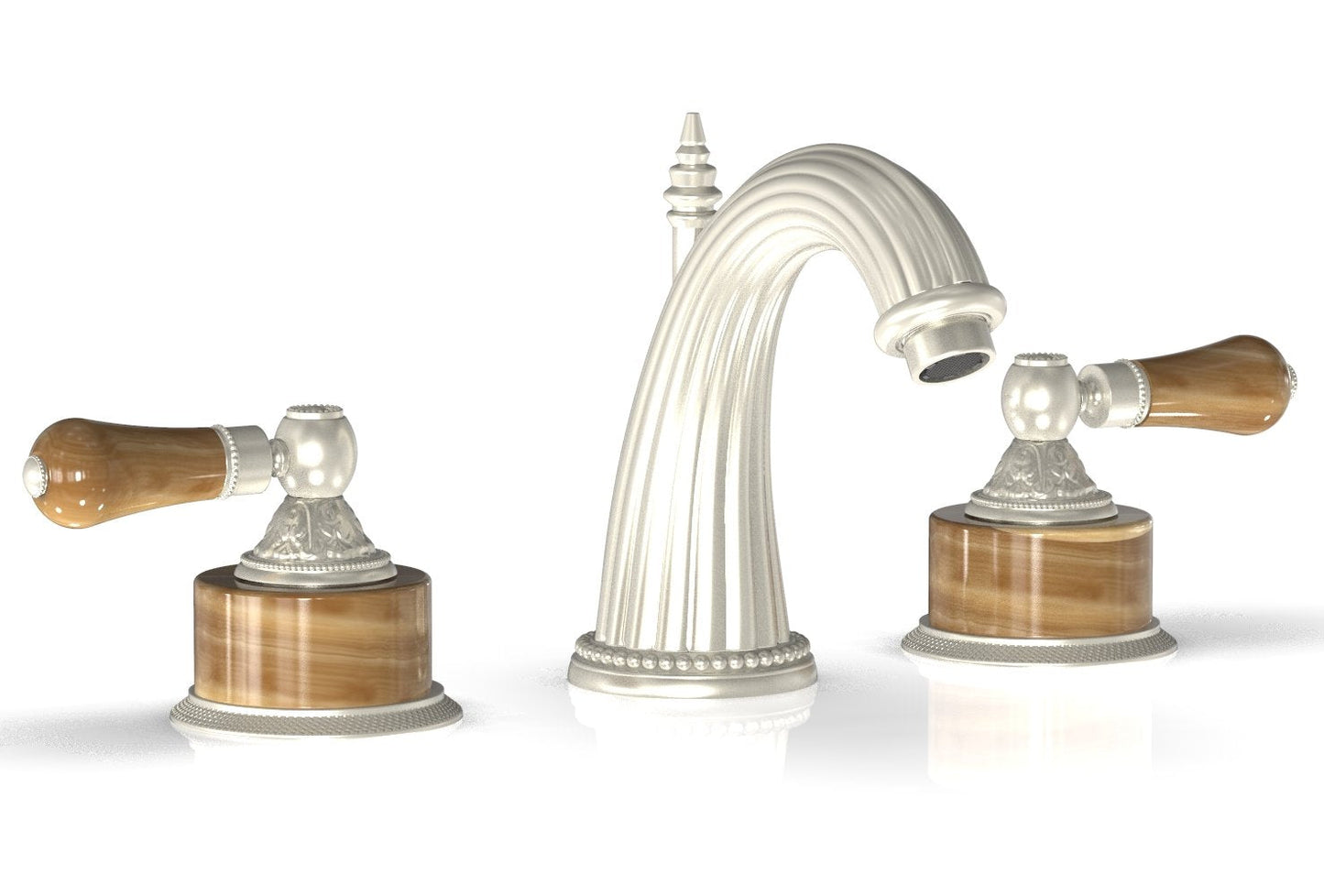 Phylrich VERSAILLES Widespread Faucet - Montaione Brown Onyx K331