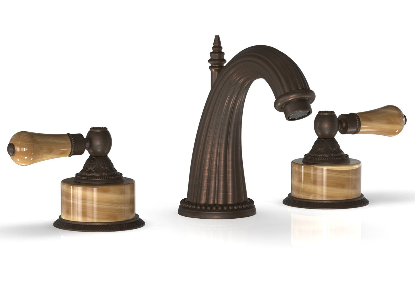 Phylrich VERSAILLES Widespread Faucet - Montaione Brown Onyx K331