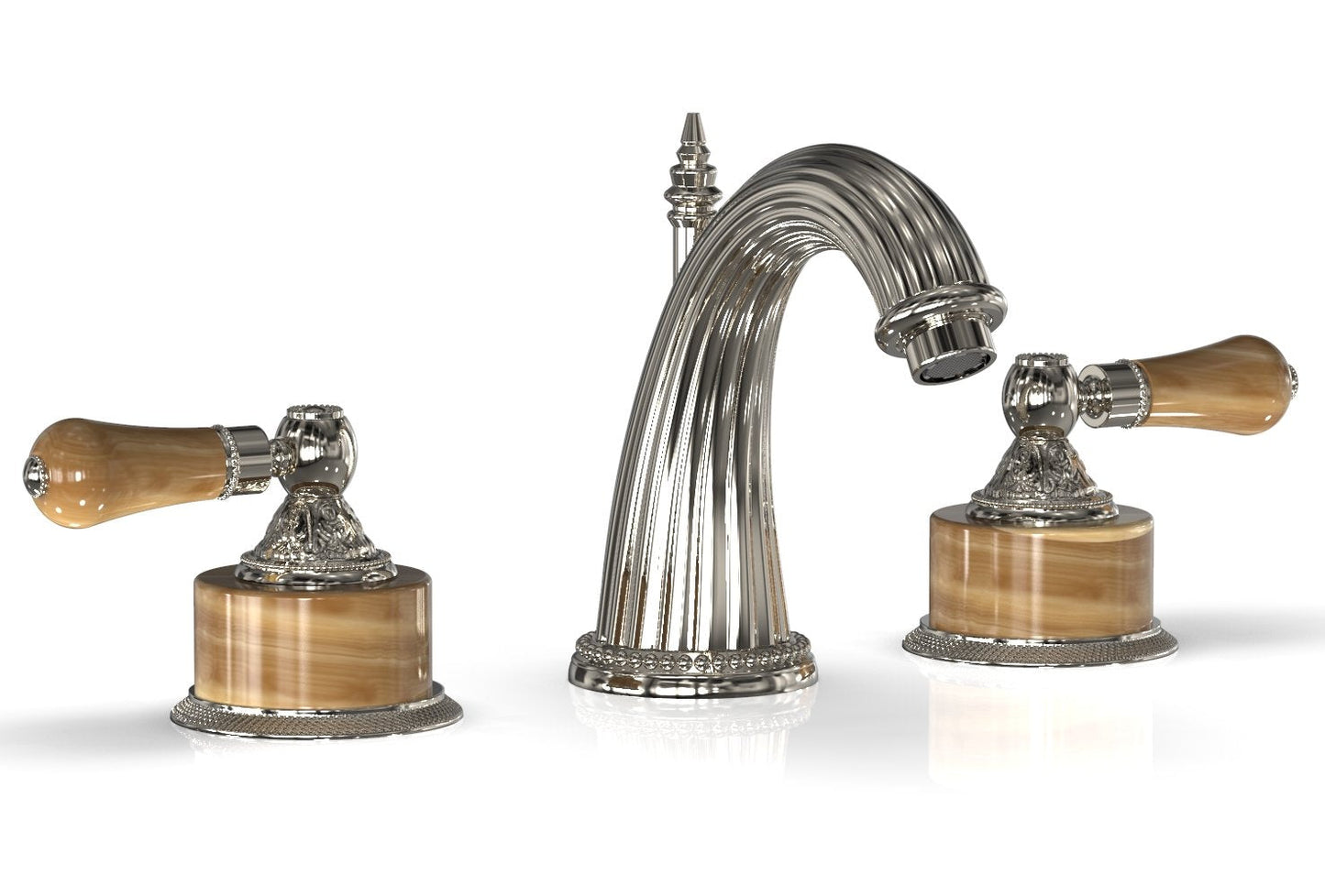 Phylrich VERSAILLES Widespread Faucet - Montaione Brown Onyx K331