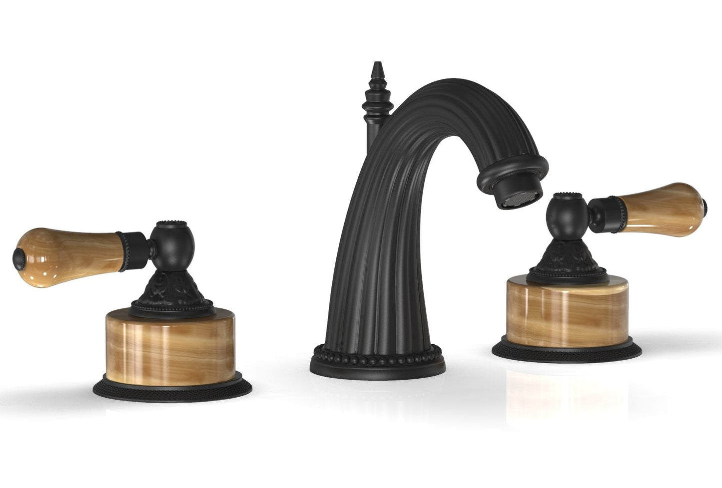 Phylrich VERSAILLES Widespread Faucet - Montaione Brown Onyx K331