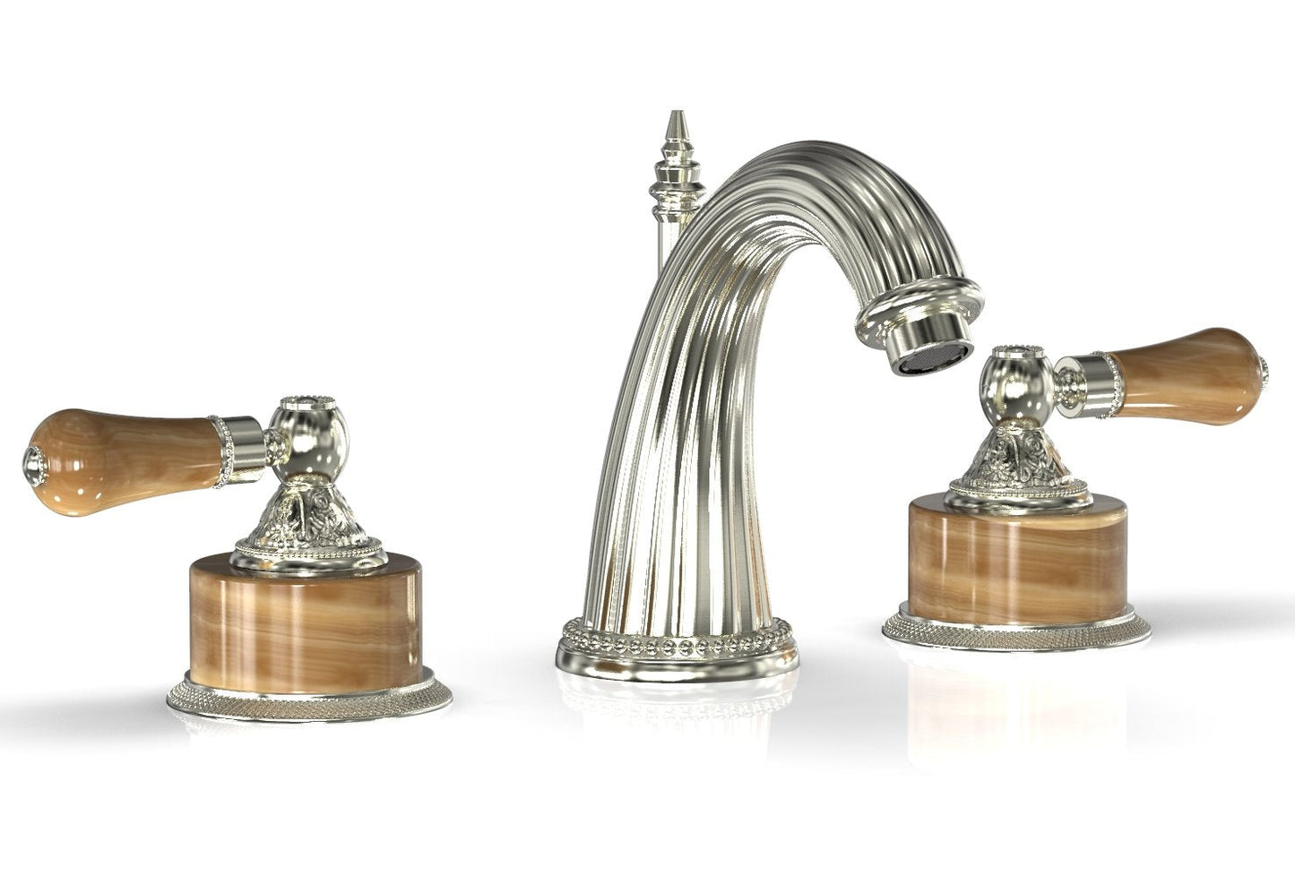 Phylrich VERSAILLES Widespread Faucet - Montaione Brown Onyx K331