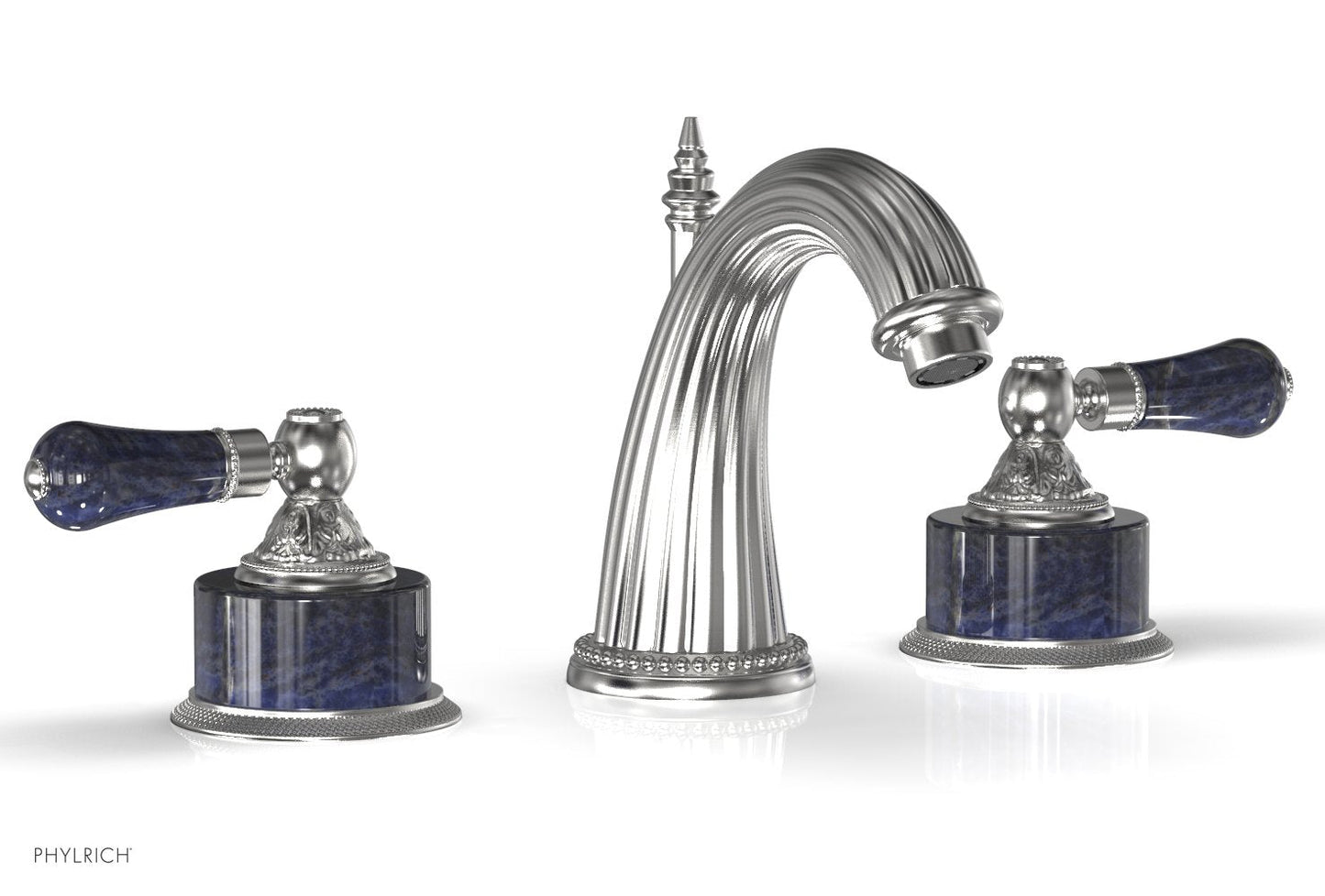 Phylrich VERSAILLES Widespread Faucet - Bleu Sodalite K332