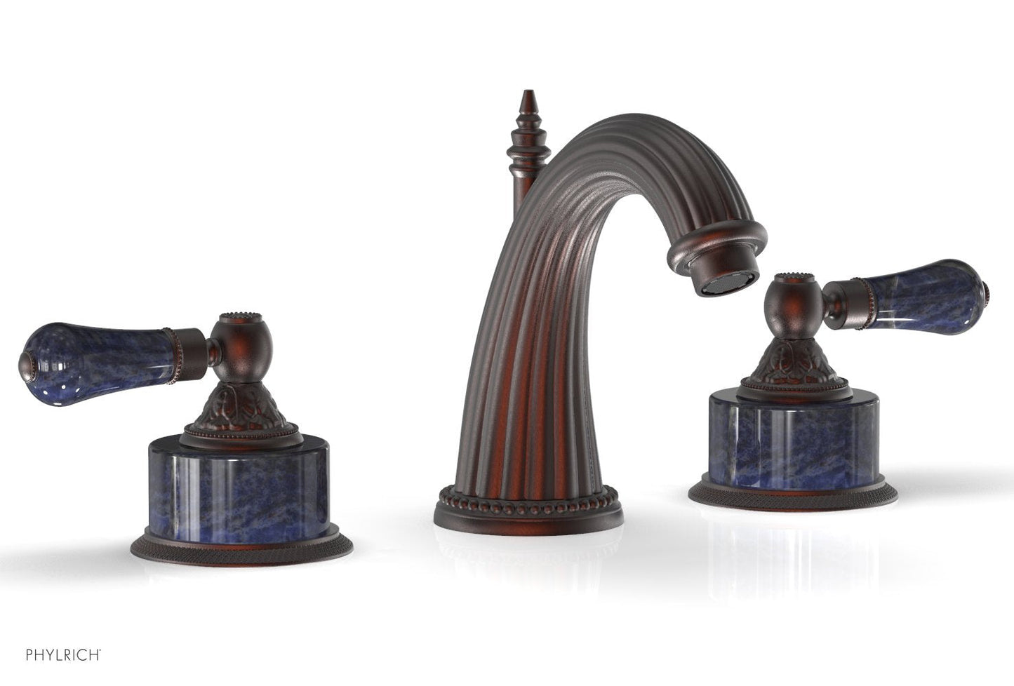 Phylrich VERSAILLES Widespread Faucet - Bleu Sodalite K332