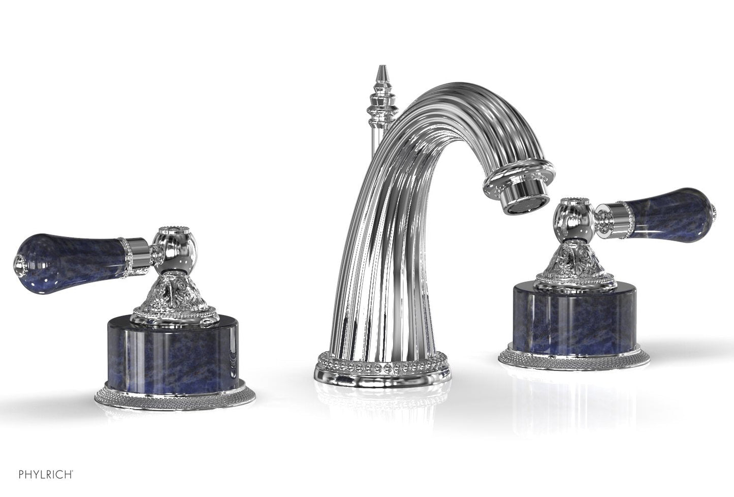 Phylrich VERSAILLES Widespread Faucet - Bleu Sodalite K332