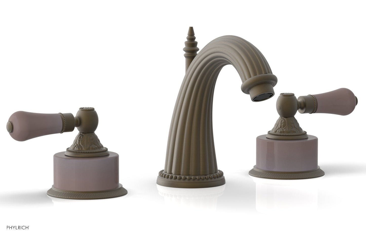 Phylrich VERSAILLES Widespread Faucet - Pink Onyx K333