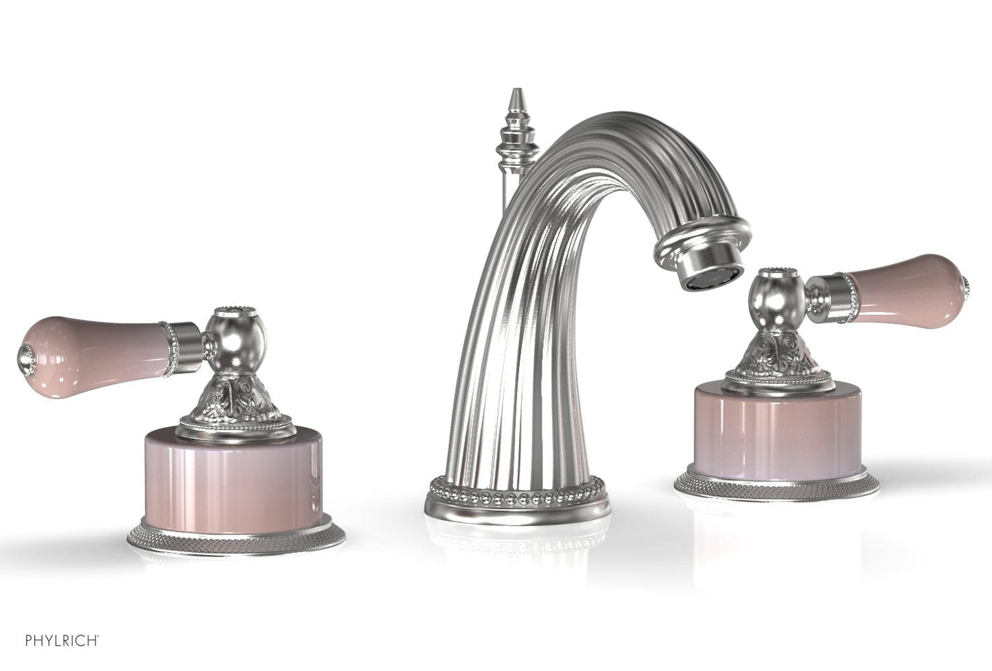 Phylrich VERSAILLES Widespread Faucet - Pink Onyx K333