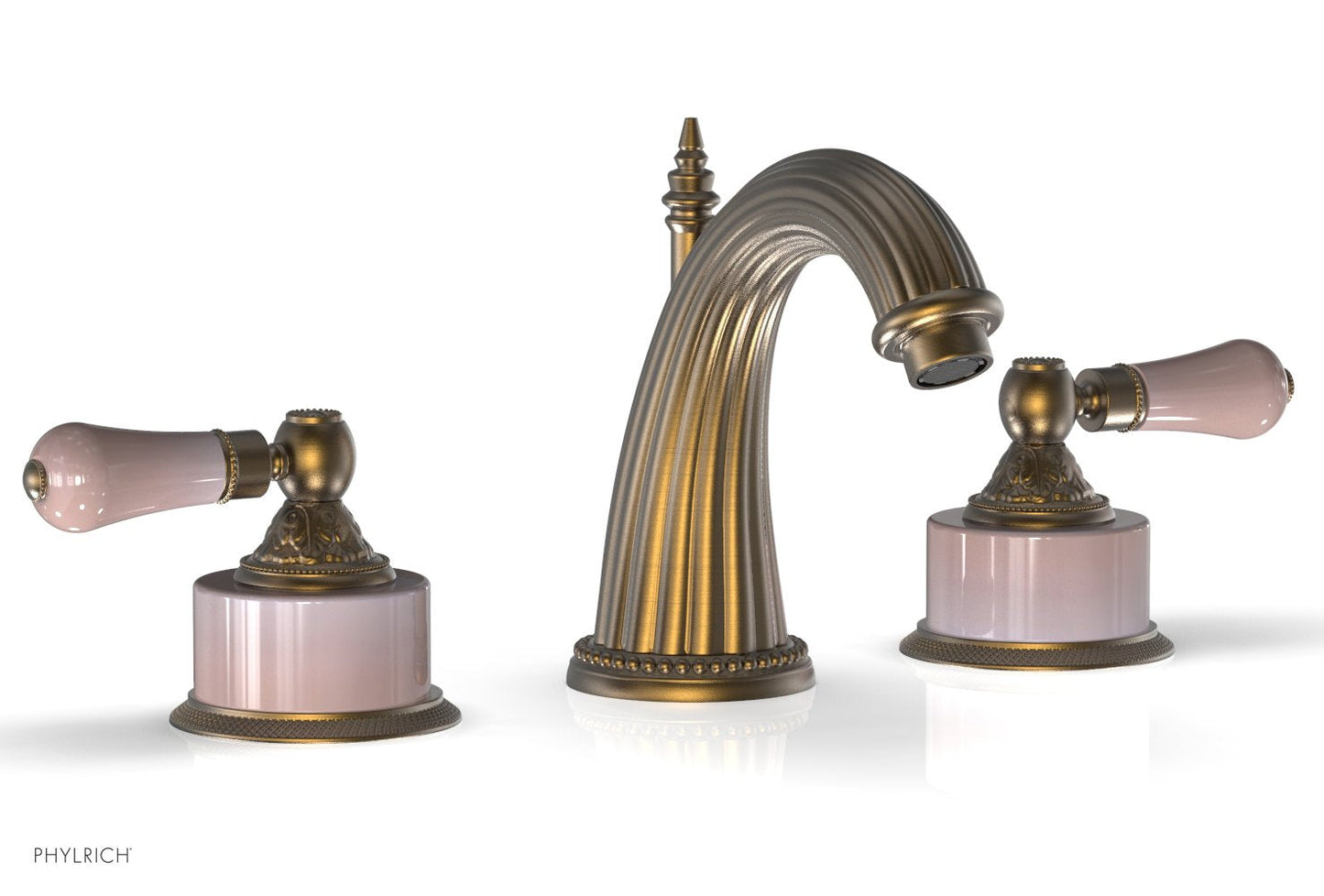 Phylrich VERSAILLES Widespread Faucet - Pink Onyx K333