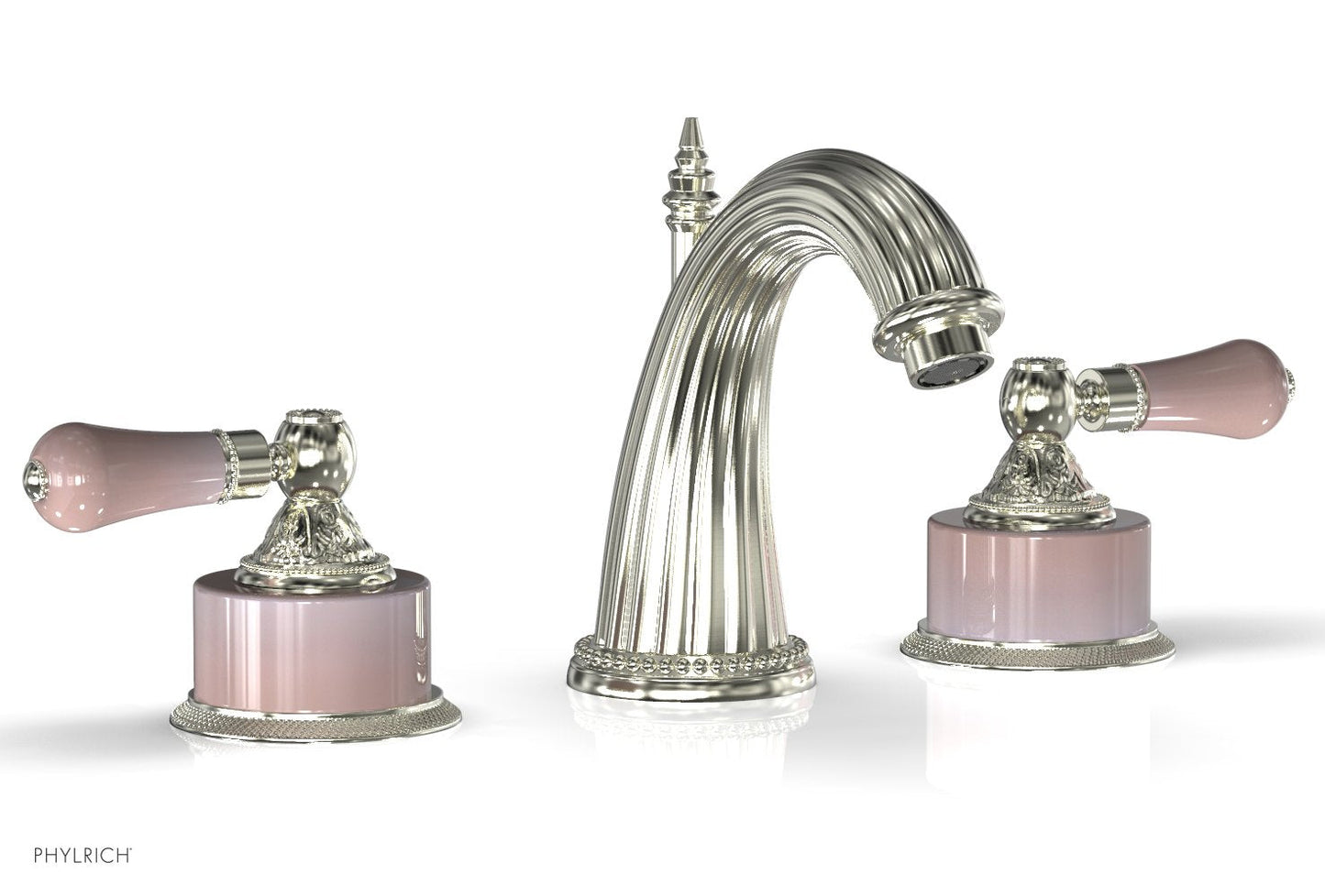 Phylrich VERSAILLES Widespread Faucet - Pink Onyx K333
