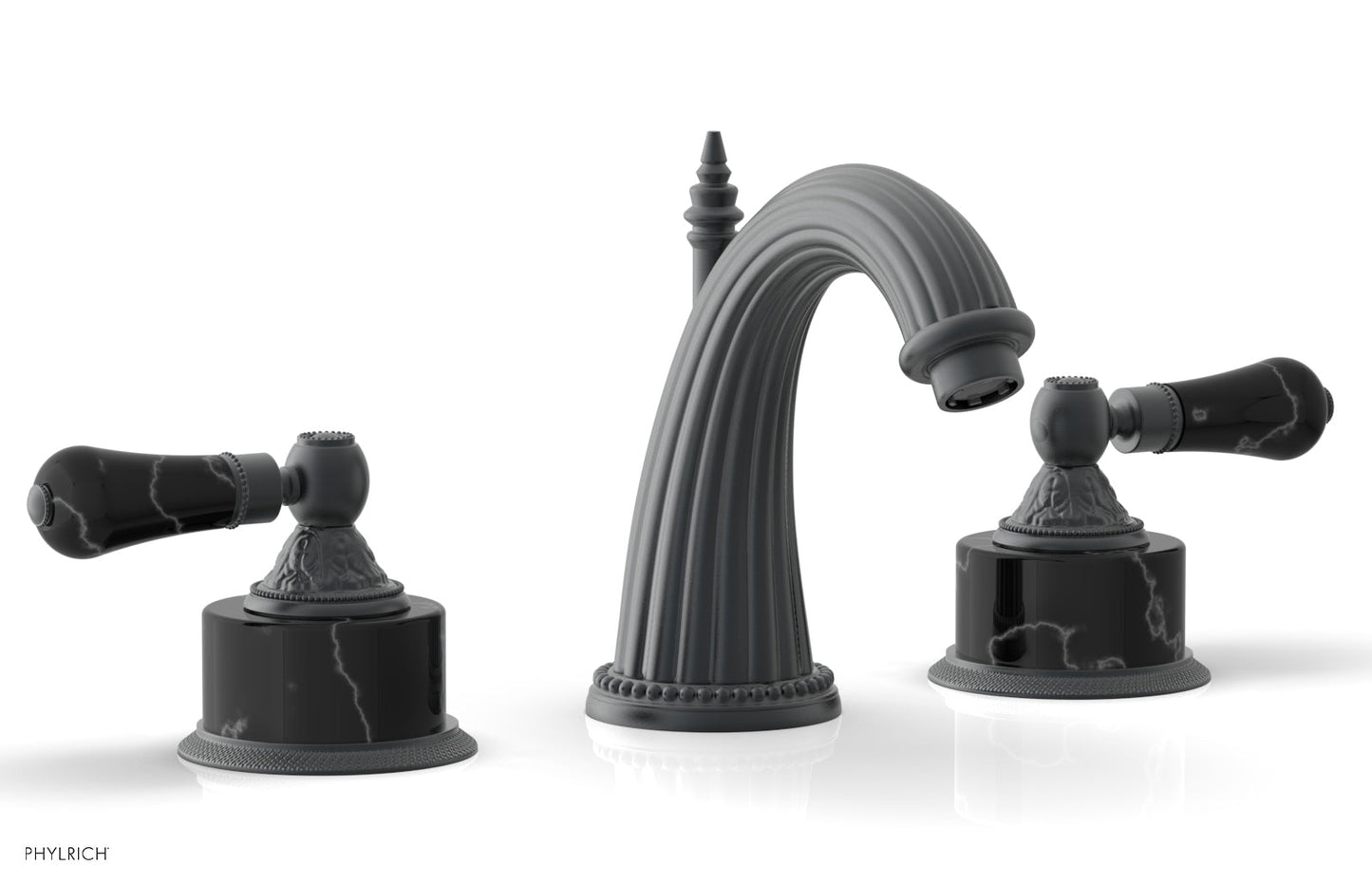 Phylrich VERSAILLES Widespread Faucet - Frienze Black Onyx K334