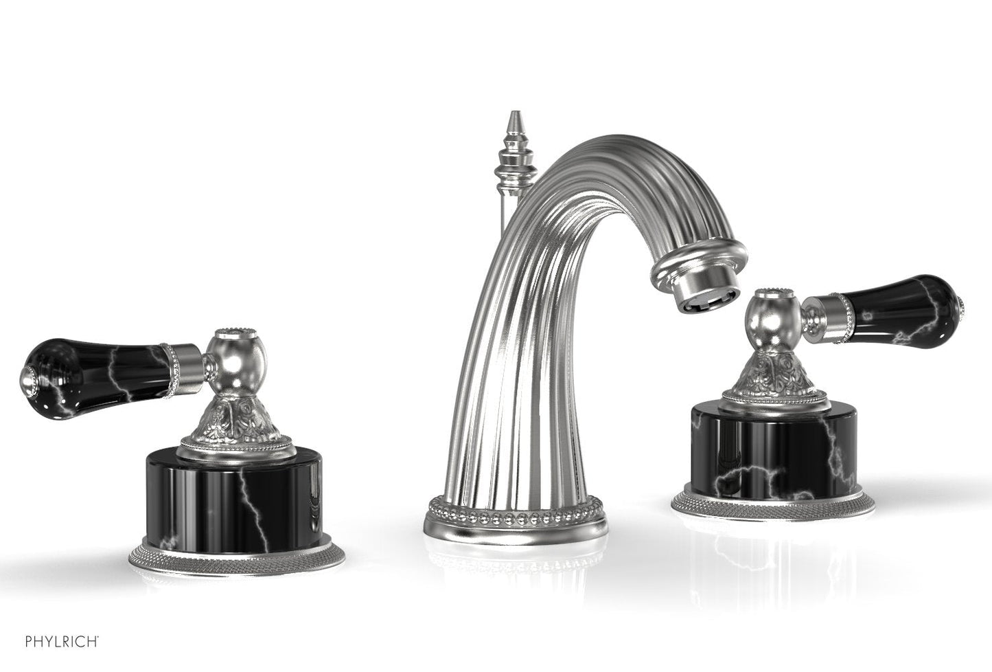 Phylrich VERSAILLES Widespread Faucet - Frienze Black Onyx K334