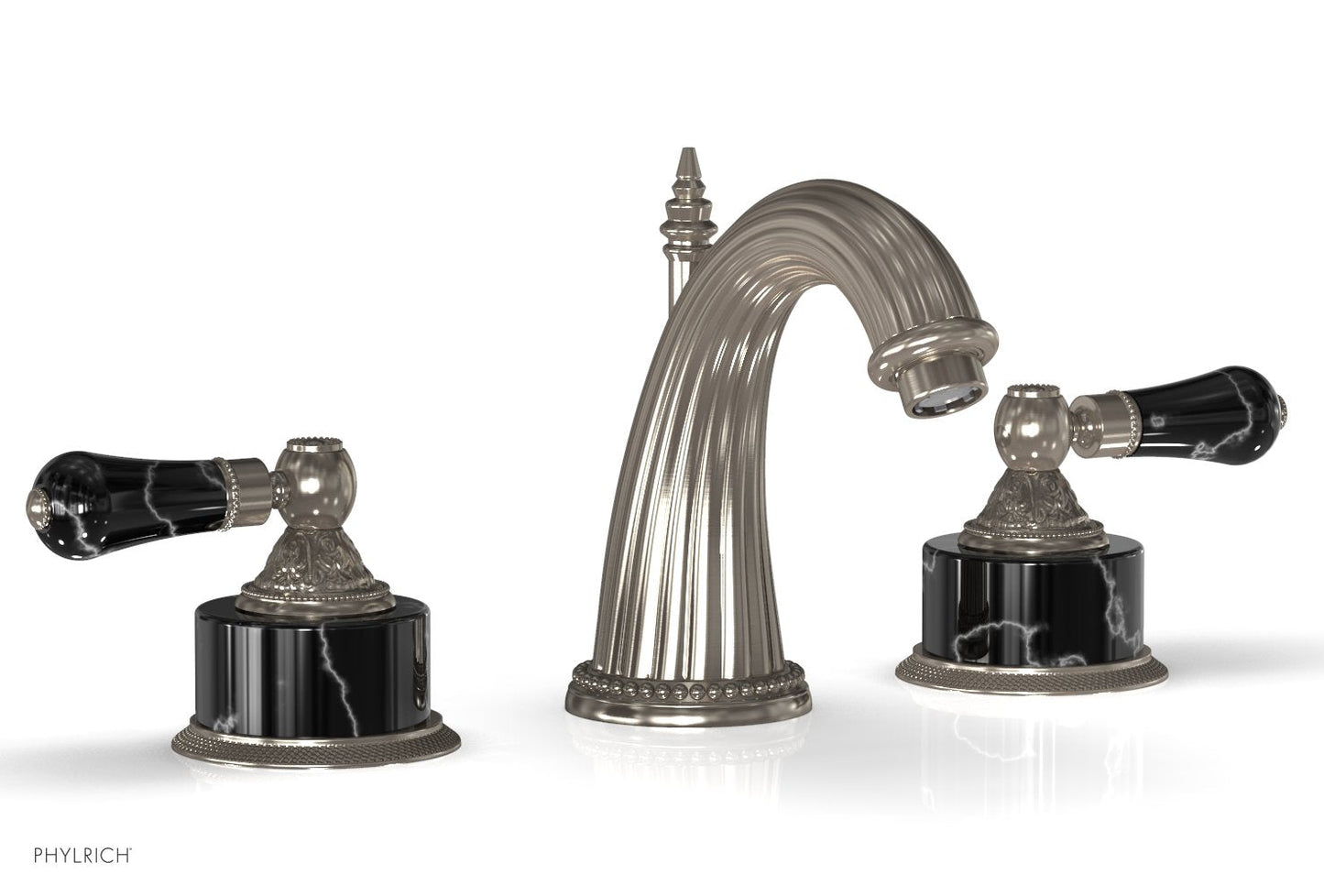 Phylrich VERSAILLES Widespread Faucet - Frienze Black Onyx K334
