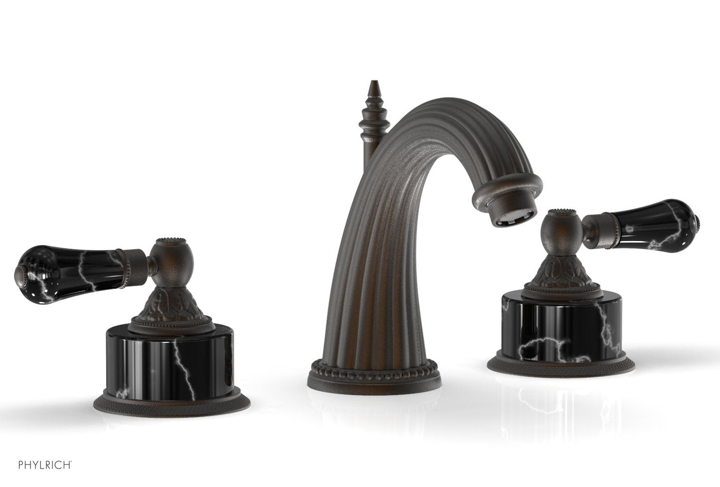 Phylrich VERSAILLES Widespread Faucet - Frienze Black Onyx K334