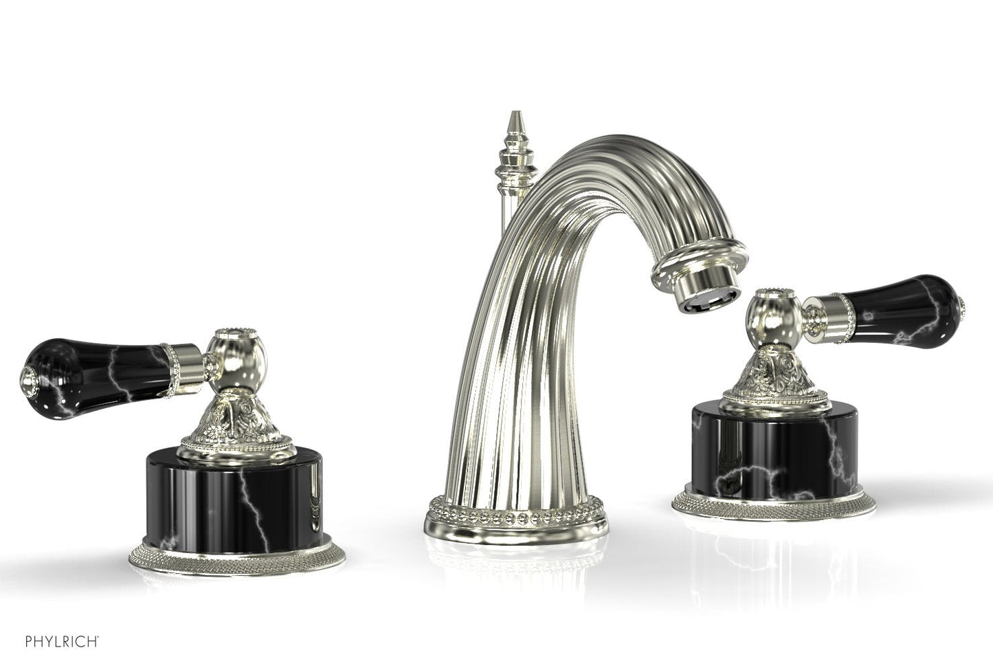 Phylrich VERSAILLES Widespread Faucet - Frienze Black Onyx K334