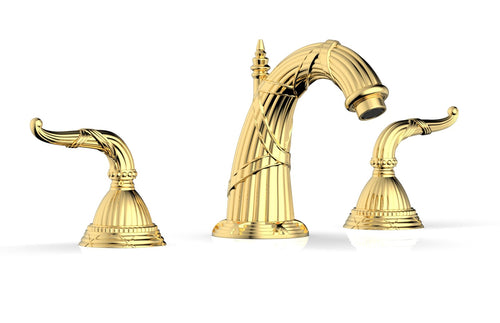 Phylrich RIBBON & REED Widespread Faucet 6-3/8" High Spout Lever Handles K337