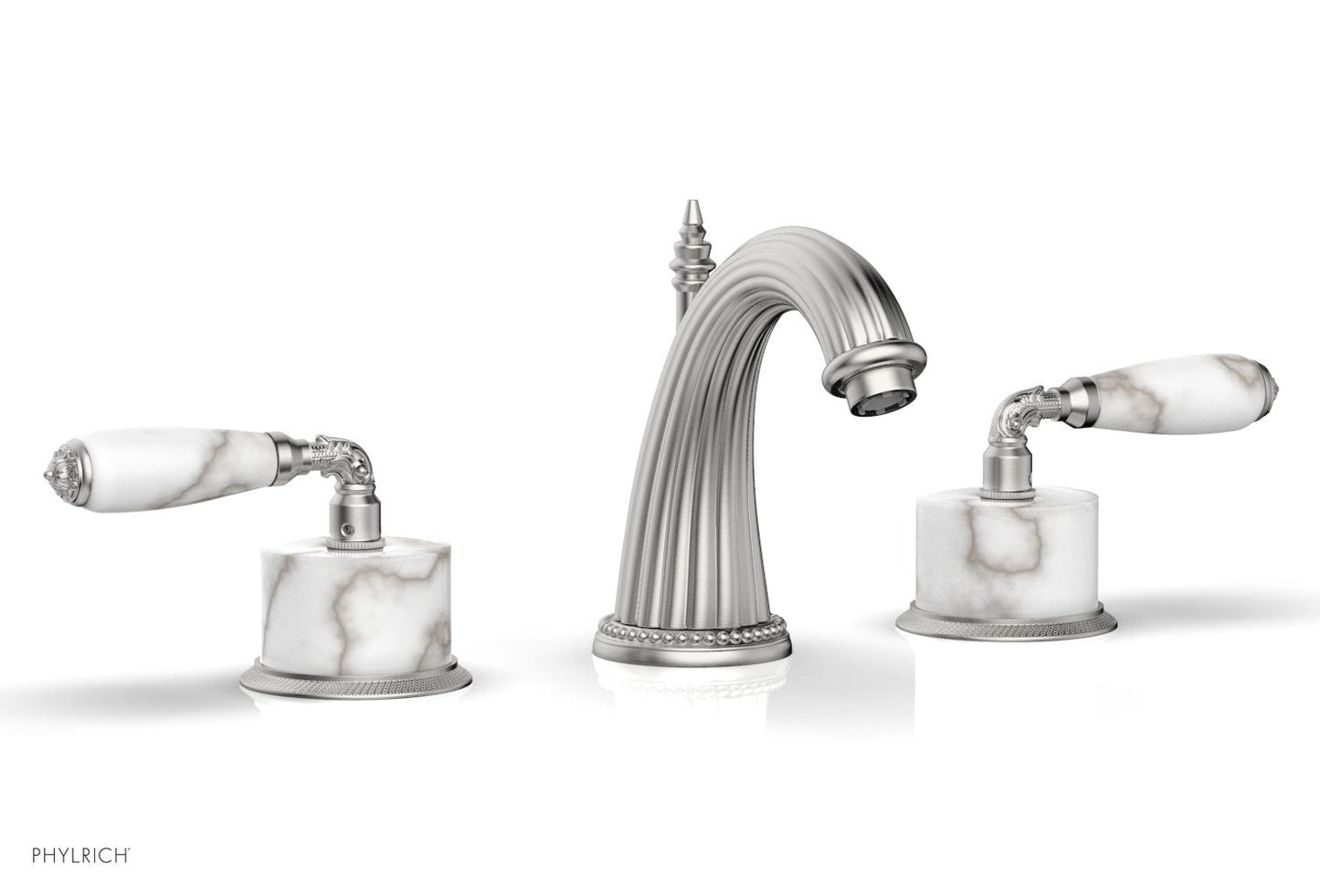 Phylrich VALENCIA Widespread Faucet White Marble K338B