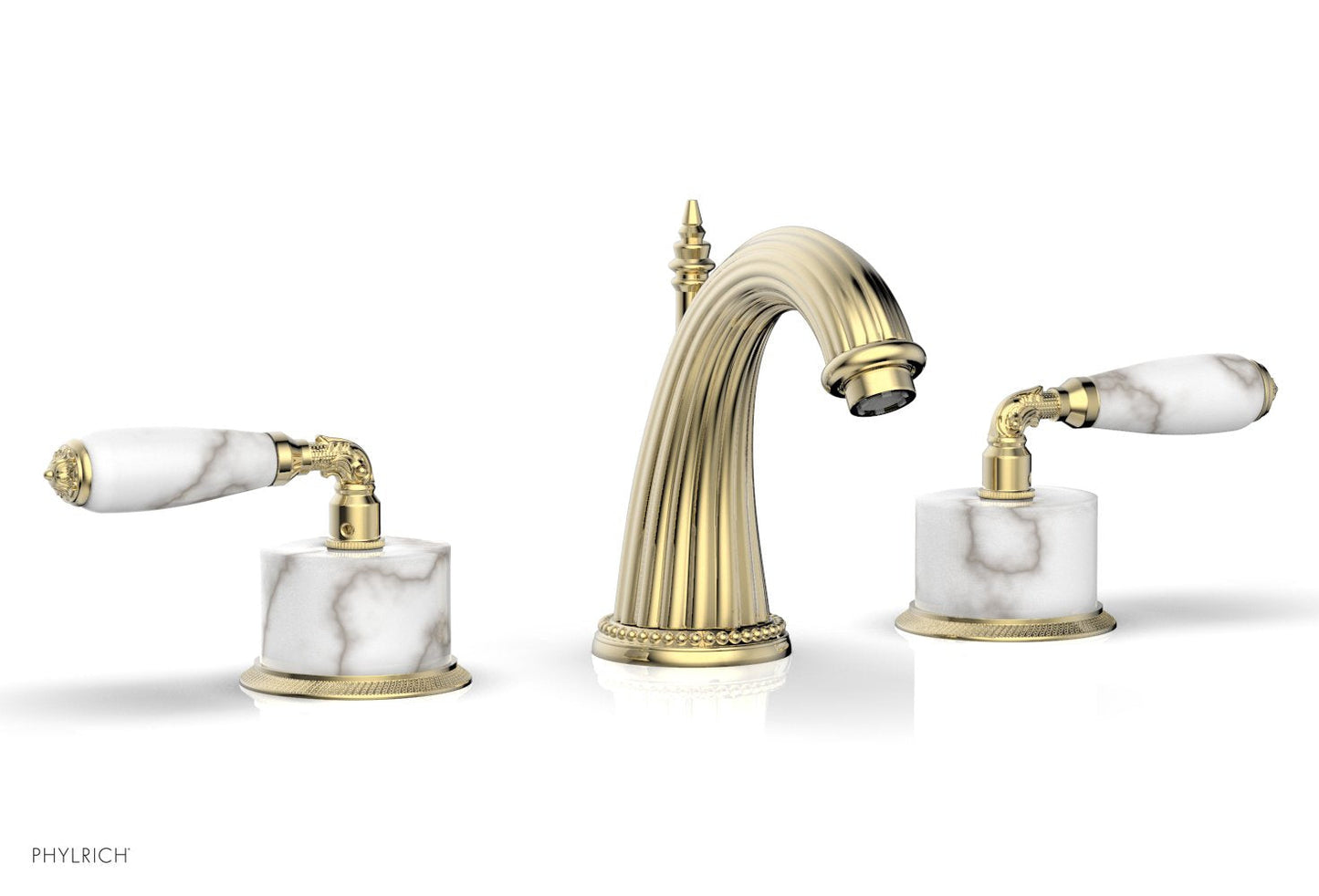 Phylrich VALENCIA Widespread Faucet White Marble K338B