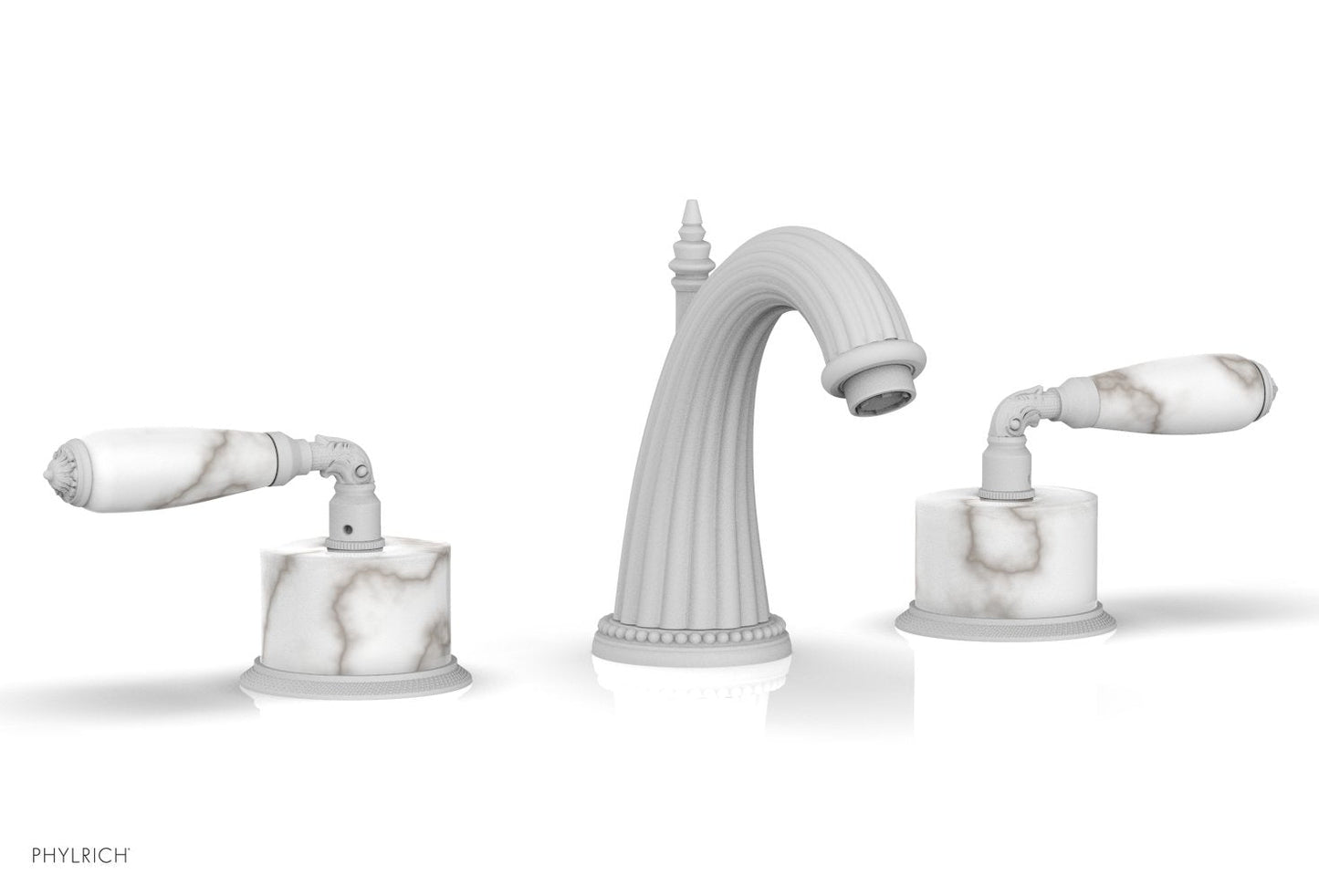 Phylrich VALENCIA Widespread Faucet White Marble K338B