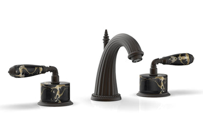 Phylrich VALENCIA Widespread Faucet Black Marble K338C