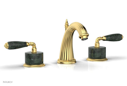 Phylrich VALENCIA Widespread Faucet Green Marble K338F