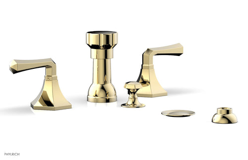 Phylrich LE VERRE & LA CROSSE Four Hole Bidet Set K4170