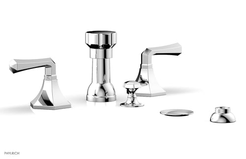 Phylrich LE VERRE & LA CROSSE Four Hole Bidet Set K4170