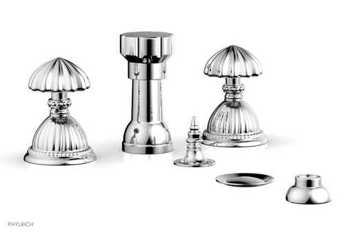 Phylrich GEORGIAN & BARCELONA Four Hole Bidet Set K4361