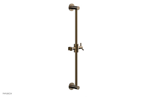 Phylrich 24" Adjustable Slide Bar with Hand Shower Hook K6025
