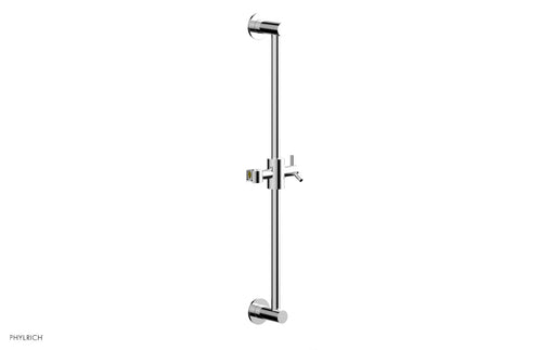Phylrich 24" Adjustable Slide Bar with Hand Shower Hook K6025