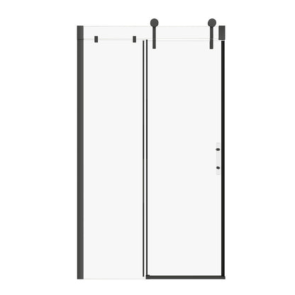 Shower door 60", in alcove, in chrome