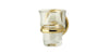 Phylrich VALENCIA Wall Mounted Glass Holder KMB30